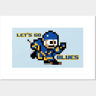 LET'S GO BLUES Posters and Art